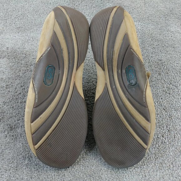 SoftWalk Bolivia Sandals Womens Size 8.5 W Shoes Adjustable Slip On Brown - Picture 2 of 10